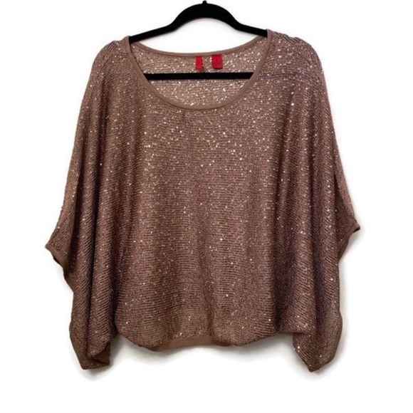 Tops - Women’s Scoop neck sequined top